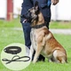 Нашийник з повідцем Harness для собак, нейлоновий з металевою пряжкою-фастекс XL (53-63см), Чорний (035XL-BLACK) - зображення 2