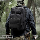 Сумка адмінка WYNEX Tactical Molle Нейлон 1000D 24х19х5см Чорна - изображение 7