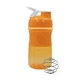 Спортивный шейкер с пружиной Lesko HC804 Orange бутылка с поилкой объем 550ml для воды смешивания коктейлей - изображение 1