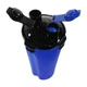 Бутылка для воды питания Lesko HC8007 Blue с двойными стенками 700ml для спортсменов с поилкой шейкер - изображение 4