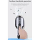 Автомобільний пилосос Usams US-ZB108-1 Mini Handheld Vacuum Cleaner Black (XCQZB10801) - изображение 5