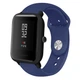 Ремешок для часов Sport design bracelet Universal, 20 мм. Navy blue - изображение 2
