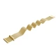 Ремінець для годинника Melanese design bracelet Universal, 20 мм Gold - зображення 3