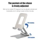 Подставка настольная для смартфона Phone Holder Remax Silver - изображение 4