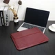 Чохол-конверт для MacBook 15.4" /16" Case Fashion Leather Marsala - зображення 3