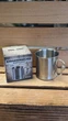 Кружка тактическая с карабином 250 мл нержавеющая сталь Mil-Tec KARABINERBECHER 250 S/STEEL BLANK (14607800-250) - изображение 2