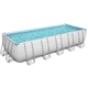 Каркасний басейн Bestway 5611Z, 640 х 274 х 132 см (картриджний фільтр-насос 5678 л/год, дозатор хлору, сходи, тент) - изображение 4