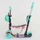 Самокат-беговел триколісний Best Scooter 43702 (колеса: передні Ø4.7"/заднє Ø3,54"/PU, рама: алюміній, сидіння, батьківська ручка, до 25/50 кг) - изображение 5
