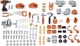 Ігровий набір Smoby Black+Decker Блек+Деккер Мега Майстерня 3 в 1 100 аксесуарів (360726) (3032163607267) - зображення 2