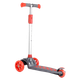 Самокат триколісний з колесами, що світяться, Best Scooter Сірий з червоним - зображення 2