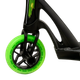 Самокат трюковый двухколесный с алюминиевыми пегами Best Scooter FEAR Черный с зеленым - изображение 5