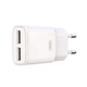 Мережевий зарядний пристрій (адаптер) XO L92C 2USB / 2.4A + Lightning white - зображення 3