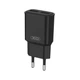 Сетевое зарядное устройство XO L92C адаптер 2USB 2.4A black - изображение 1