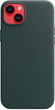 Etui Apple MagSafe Leather Case do Apple iPhone 14 Plus Forest Green (MPPA3) - obraz 5