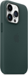 Etui Apple MagSafe Leather Case do Apple iPhone 14 Pro Forest Green (MPPH3) - obraz 3