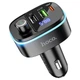 FM модулятор трансмиттер Hoco E62 Bluetooth 2USB 1PD АЗУ с быстрой зарядкой автомобильное зарядное устройство - изображение 1