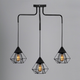 Люстра подвесная MSK Electric Crystal в стиле лофт на три плафона NL 10535-3 - изображение 1