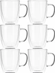 Набор чашек Ardesto с двойными стенками (двойным дном) 6 шт х 400 (AR2640GH) - изображение 1