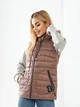 Куртка sport style ветровка с трикотажными рукавами от Khan kh1011, кофе 44 - изображение 2