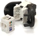Модуль Corning RJ45 UTP кат. 6А самозажимной KeyStone Черный (XF500006390) - изображение 2