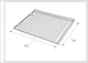 Решітка Koolwen для духовки Gorenje AC054 455х340mm (933265) - зображення 4