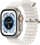 Smartwatch Apple Watch Ultra GPS + Cellular 49mm Titanium Case with White Ocean Band (MNHF3) - obraz 1