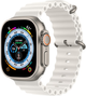 Smartwatch Apple Watch Ultra GPS + Cellular 49mm Titanium Case with White Ocean Band (MNHF3) - obraz 2