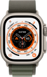 Smartwatch Apple Watch Ultra GPS + Cellular 49mm Titanium Case with Green Alpine Loop - Small (MNHJ3) - obraz 3