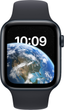 Smartwatch Apple Watch SE (2022) GPS 44mm Midnight Aluminium Case with Midnight Sport Band (MNK03) - obraz 3