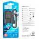 Зарядне мережеве HOCO C96A (1USB 2.1A) Lightning Чорний - зображення 2