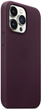 Etui Apple MagSafe Leather Case do Apple iPhone 13 Pro Dark Cherry (MM1A3) - obraz 5