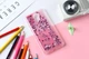 Чехол Glitter для Meizu M5 Note Бампер Жидкий блеск сердце розовый - изображение 2