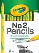 Набір чорнографітних олівців Crayola Presharpened Number 2 Pencil Classpack 12 штук НВ (071662620219) - зображення 3