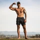 Шорты мужские спортивные MuscleMan черные L - изображение 5