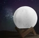 Настільний світильник Нічний Місяць Moon Light Lamp 3D Сенсорний від аккумулятора (MS3440998) - зображення 3