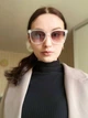 Сонцезахисні окуляри жіночі Dackor 027 White - зображення 4