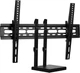 Комплект наклонный кронштейн для телевизора + полка для тюнера (VESA 600*400/40кг) 13b907mt черный - зображення 1