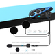 Мотогарнитура Bluetooth на шлем, ПАРА, интерком 1200 м Wayxin R15 - изображение 3