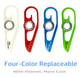 Мотогарнитура Bluetooth на шлем, ПАРА, интерком 1200 м Wayxin R15 - изображение 7