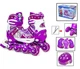 Роликові ковзани DISNEY COMBO FROZEN M 35-38р. з набором захисту фіолетові (1683966127) - зображення 1
