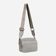 Torebka crossbody damska Bikkembergs Gianna BKBA00113T Szary (8052579045311) - obraz 1