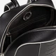 Plecak damski skórzany Bikkembergs Ivy BKZA00078M Czarny (8052579032618) - obraz 3