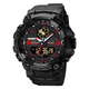 Чоловічий наручний годинник Skmei 1818 Black-Red спортивний з підсвічуванням - зображення 1