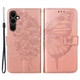 Чохол UniCase Butterfly Pattern для Tecno Pova Neo 2 (LG6n) - Rose Gold - зображення 1