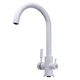 Змішувач для кухні під осмос Globus Lux LAZER GLLR-0333-7-WHITE - зображення 1