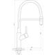 Смеситель для кухни Globus Lux DENVER Flex GDF-32-08-08 - изображение 7
