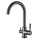 Смеситель для кухни под осмос Globus Lux LAZER GLLR-0333-11-GRAPHITE - изображение 2