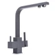 Смеситель для кухни под осмос Globus Lux LAZER GLLR-0111-3-TITANIUM - изображение 1