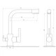 Смеситель для кухни под осмос Globus Lux LAZER GLLR-0444-11-GRAPHITE - изображение 6