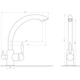 Смеситель для кухни под осмос Globus Lux LAZER GLLR-0777-8-STSTEEL - изображение 5